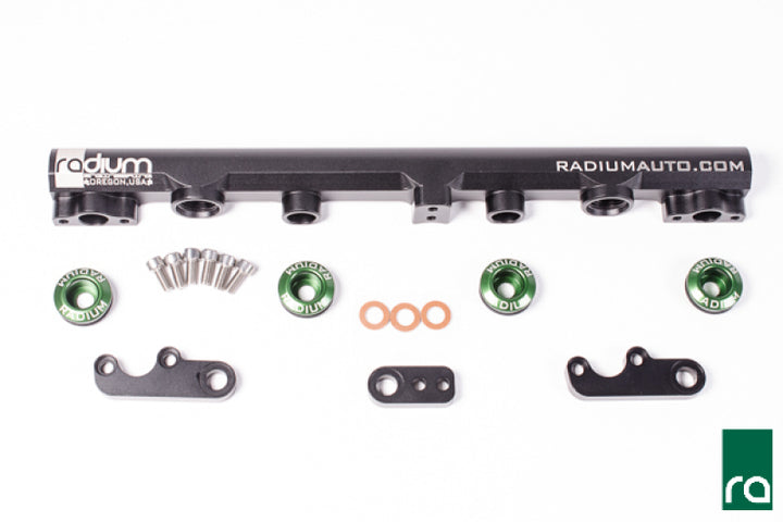 Radium Engineering Nissan SR20VE Fuel Rail - Bull Strap