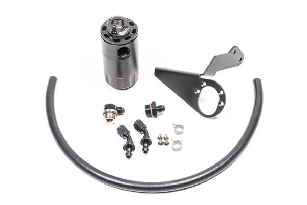Radium Engineering PCV Catch Can Kit Nissan Z33 V35 VQ35DE Fluid Lock - Bull Strap