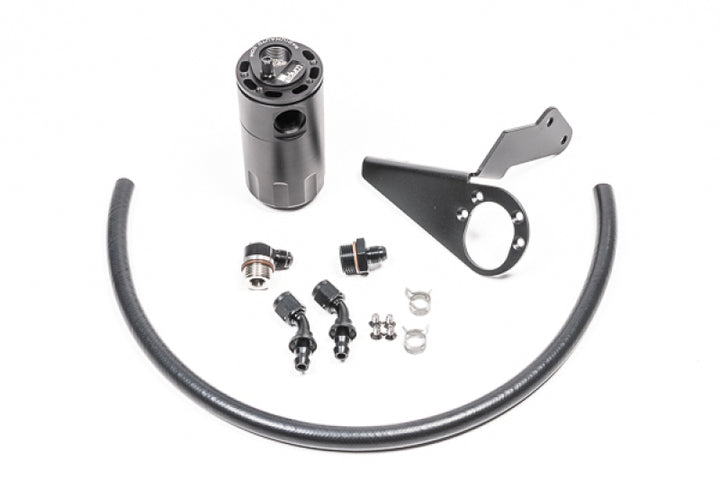 Radium Engineering PCV Catch Can Kit Nissan Z33 V35 VQ35DE Fluid Lock - Bull Strap