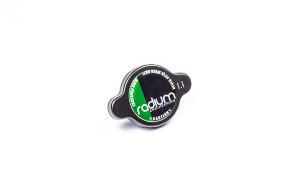 Radium Engineering Radiator Cap Type-A 1.5 Bar - Black - Bull Strap