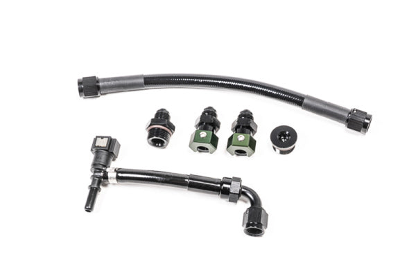 Radium Engineering Toyota MK5 Supra Fuel Rail Plumbing Kit - Bull Strap