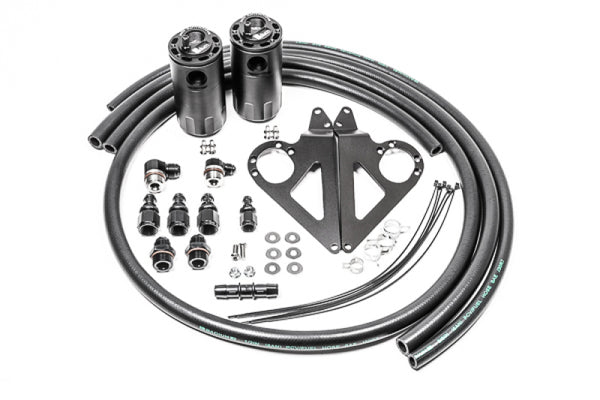 Radium FR-S/BRZ/86 Dual Catch Can Kit Fluid Lock - Bull Strap