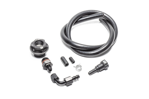 Radium General Motors Baffled VTE Kit Oil Cap - Bull Strap