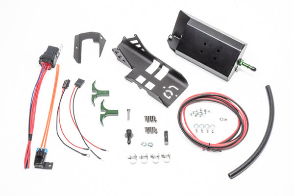 Radium S14/S15/R33/R34 Fuel Hanger Surge Tank Add-on For GSS342 Or AEM 50-1200 - Pumps Not Included - Bull Strap