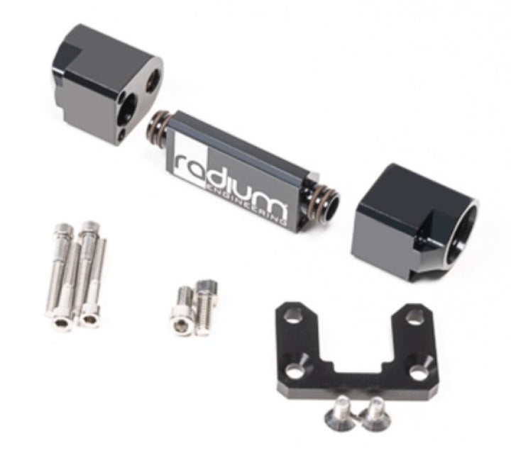 Radium Split-Flow Flex Fuel Sensor Adapter - Bull Strap