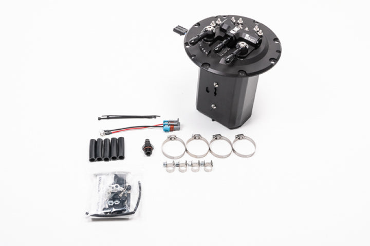Radium Subaru Fuel Hanger For Walbro F90000267/274/285 - Pumps Not Included - Bull Strap