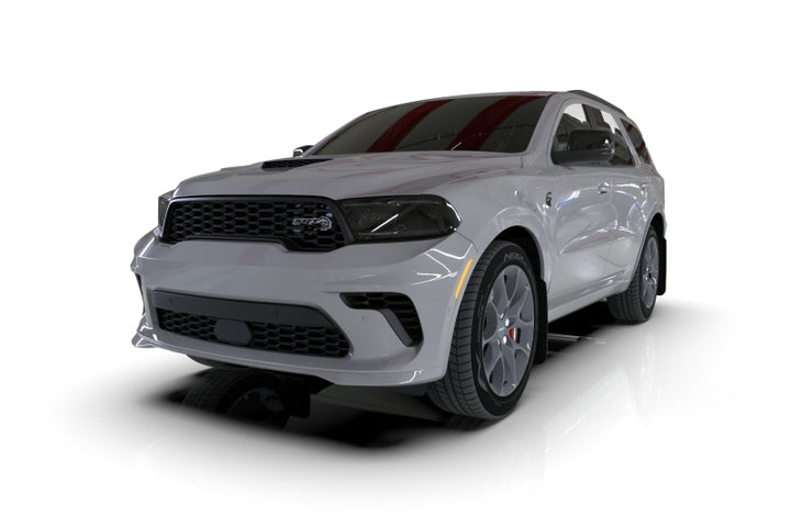 Rally Armor 16-25 Dodge Durango GT/Hellcat/RT/SRT 392/SXT Black UR Mud Flap Red Logo - Bull Strap