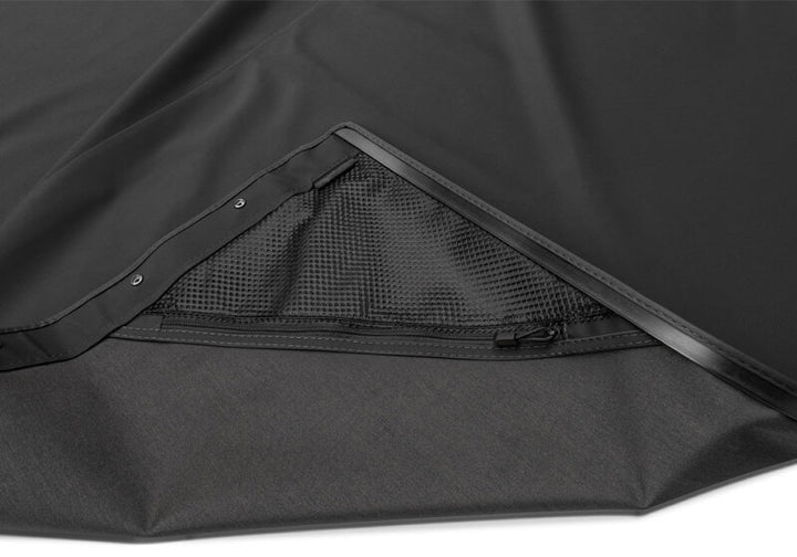 Rampage 1976-1983 Jeep CJ5 Complete Top - Black Denim - Bull Strap