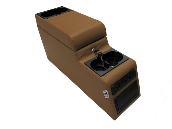 Rampage 1976-1983 Jeep CJ5 Locking Center Console - Spice - Bull Strap