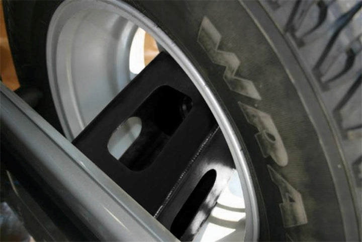 Rampage 1987-1995 Jeep Wrangler(YJ) Rear Tailgate Tire Extender - Black - Bull Strap