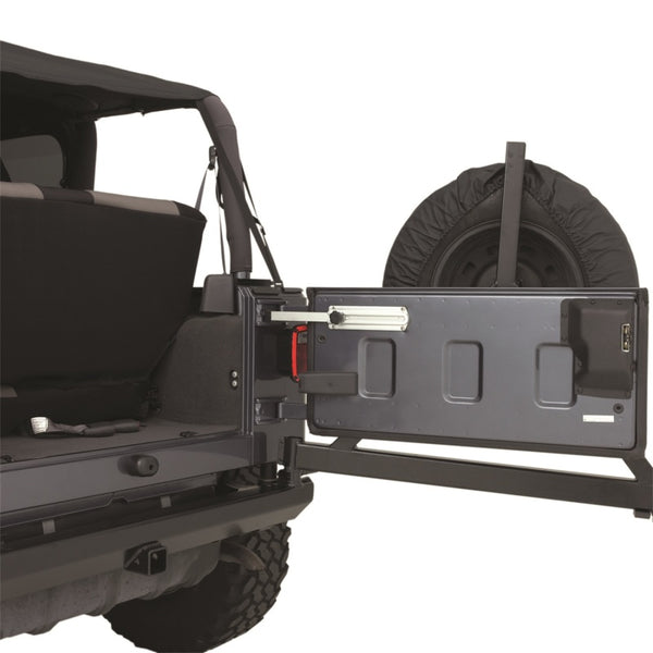 Rampage 1987-1995 Jeep Wrangler(YJ) Tailgate Stopper - Brite - Bull Strap