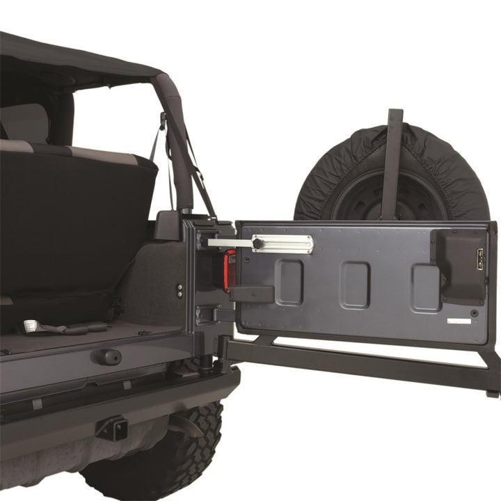 Rampage 1987-1995 Jeep Wrangler(YJ) Tailgate Stopper - Brite - Bull Strap