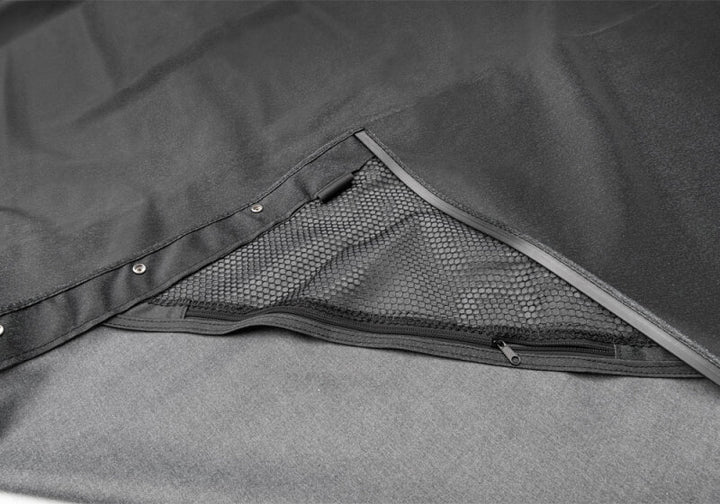 Rampage 1988-1995 Jeep Wrangler(YJ) OEM Replacement Top - Black Denim - Bull Strap