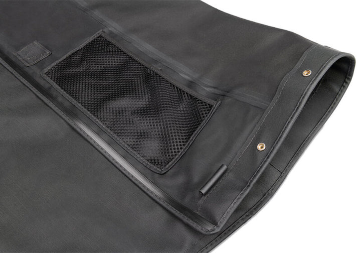 Rampage 1992-1995 Jeep Wrangler(YJ) Frameless Soft Top Kit - Black Diamond - Bull Strap