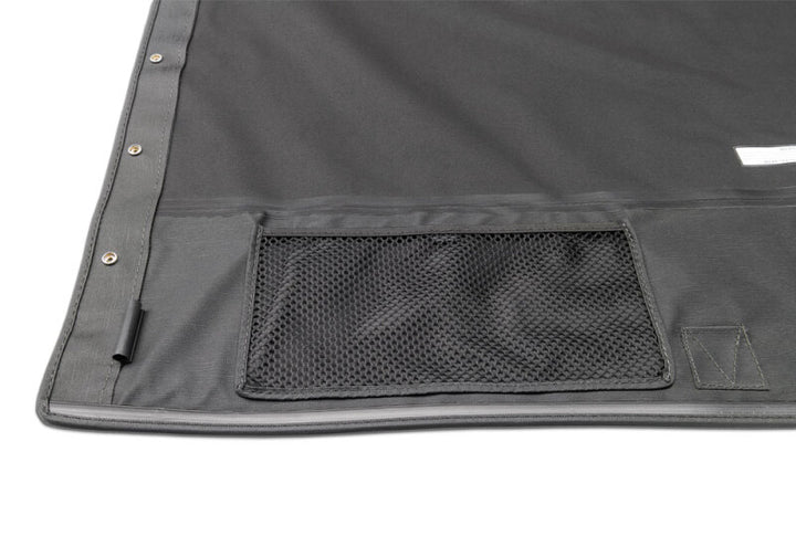 Rampage 1992-1995 Jeep Wrangler(YJ) Frameless Soft Top Kit - Black Diamond - Bull Strap