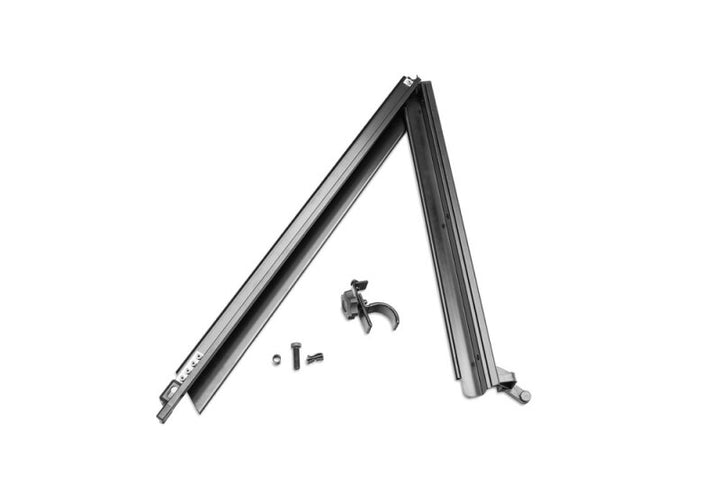 Rampage 1992-1995 Jeep Wrangler(YJ) Frameless Soft Top Kit - Black Diamond - Bull Strap