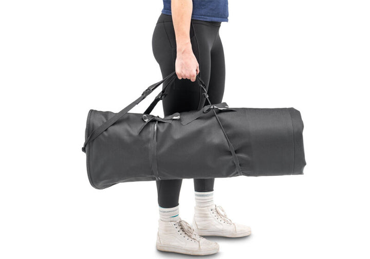 Rampage 1992-1995 Jeep Wrangler(YJ) Frameless Soft Top Kit - Black Diamond - Bull Strap