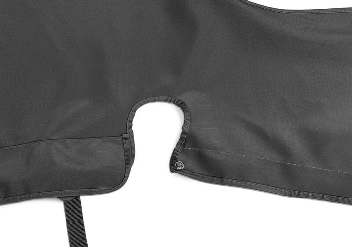 Rampage 1997-2002 Jeep Wrangler(TJ) Cab Soft Top And Tonneau Cover - Black Denim - Bull Strap