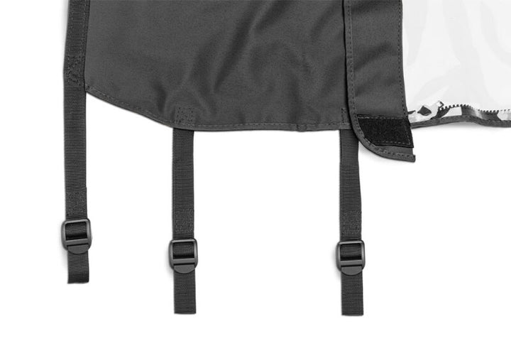 Rampage 1997-2002 Jeep Wrangler(TJ) Cab Soft Top And Tonneau Cover - Black Denim - Bull Strap