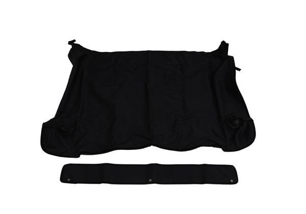 Rampage 1997-2006 Jeep Wrangler(TJ) Tonneau Cover - Black Denim - Bull Strap