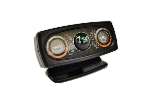 Rampage 1999-2019 Universal Clinometer With Compass - Black - Bull Strap