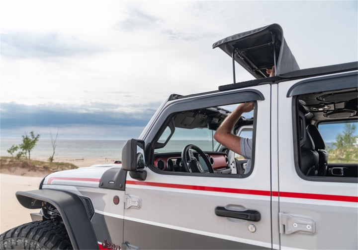 Rampage 20-22 Jeep Gladiator Trailview Fastback - Black Diamond - Bull Strap