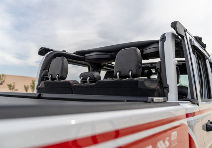Rampage 20-22 Jeep Gladiator Trailview Fastback - Black Diamond - Bull Strap