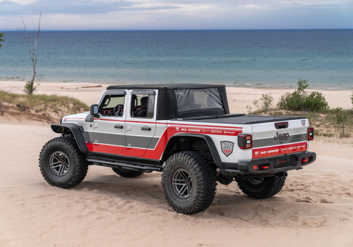 Rampage 20-22 Jeep Gladiator Trailview Fastback - Black Diamond - Bull Strap
