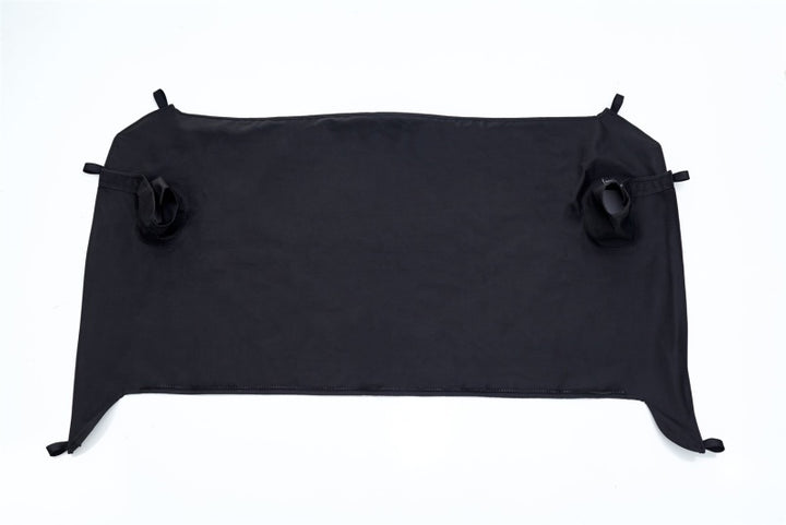 Rampage 2007-2018 Jeep Wrangler(JK) Unlimited 4-Door Tonneau Cover - Black Diamond - Bull Strap