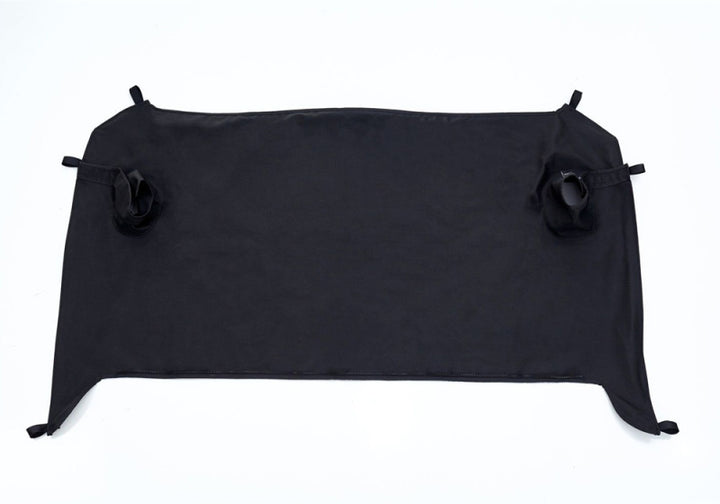 Rampage 2007-2018 Jeep Wrangler(JK) Unlimited 4-Door Tonneau Cover - Black Diamond - Bull Strap