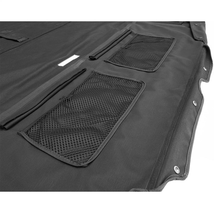 Rampage 2018-2021 Jeep Wrangler JL 4-Door Trailview Fastback - Black Diamond - Bull Strap