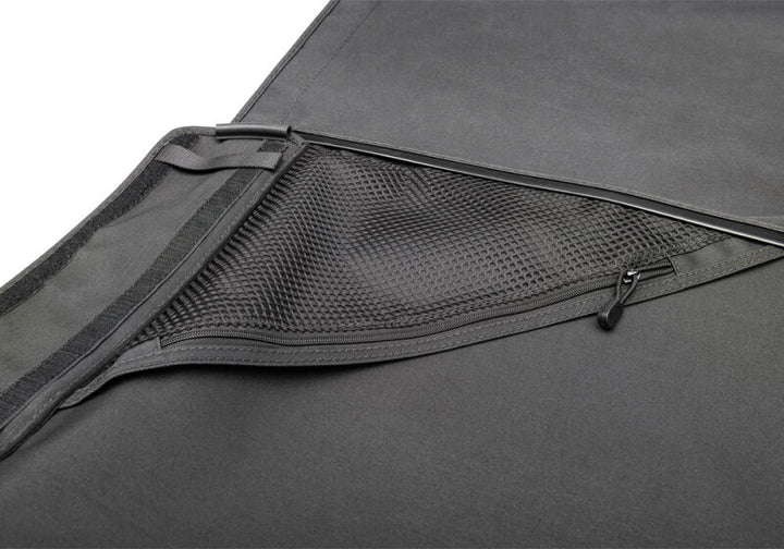 Rampage 86-95 Jeep Wrangler CJ7/YJ Complete Top - Black Diamond - Bull Strap