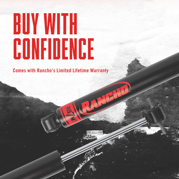 Rancho 02-07 Avalanche 2500 2WD RS7MT Steering Stabilizer - Bull Strap