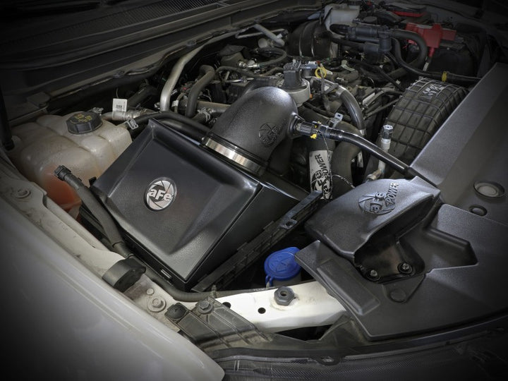 aFe Rapid Induction Cold Air Intake System Cover 19-21 Ford Ranger L4 2.3L (t) - Bull Strap
