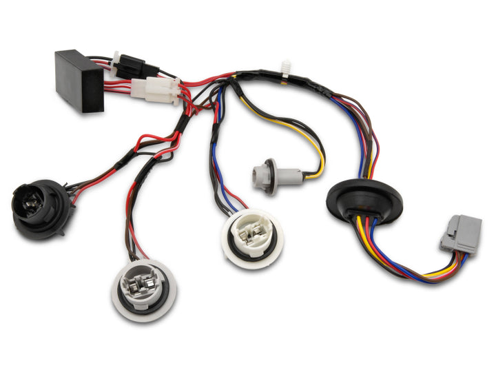 Raxiom 05-09 Ford Mustang Sequential Tail Light Kit (Plug-and-Play) - Bull Strap