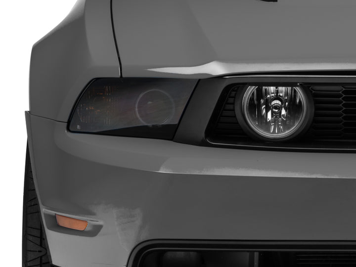 Raxiom 05-12 Ford Mustang GT LED Halo Fog Lights (Chrome) - Bull Strap