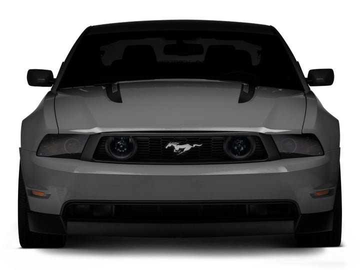 Raxiom 05-12 Ford Mustang GT LED Halo Fog Lights (Smoked) - Bull Strap