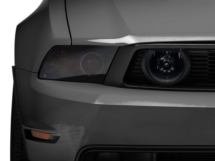 Raxiom 05-12 Ford Mustang GT LED Halo Fog Lights (Smoked) - Bull Strap