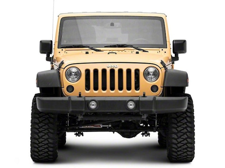 Raxiom 07-18 Jeep Wrangler JK Axial Series LED Turn Signals w/ Halo (Smoked) - Bull Strap