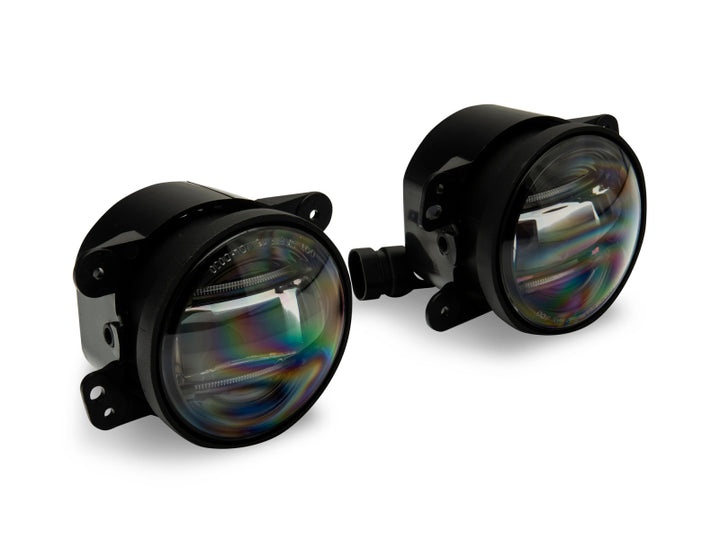 Raxiom 07-22 Jeep Wrangler JK/JL Axial Series LED Fog Lights - Bull Strap
