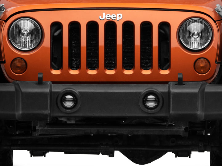 Raxiom 07-22 Jeep Wrangler JK/JL Axial Series LED Fog Lights - Bull Strap
