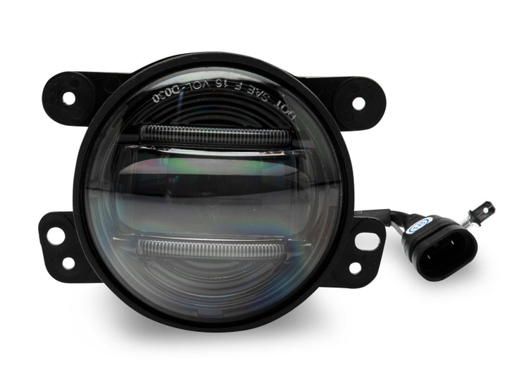 Raxiom 07-22 Jeep Wrangler JK/JL Axial Series LED Fog Lights - Bull Strap