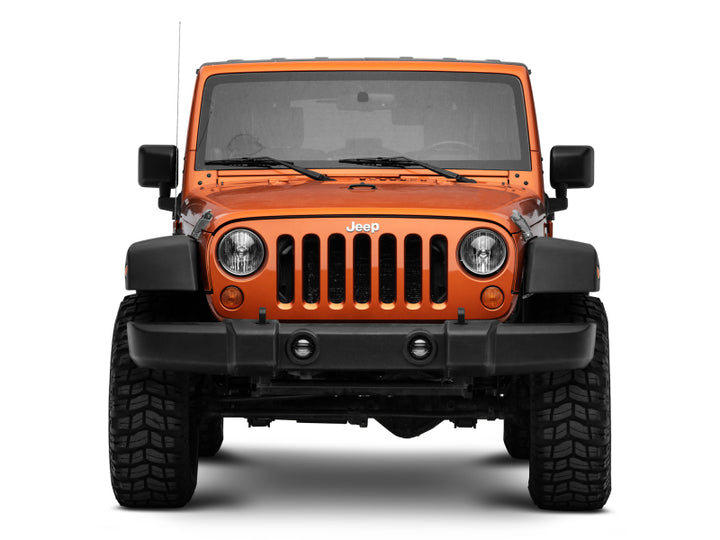 Raxiom 07-22 Jeep Wrangler JK/JL Axial Series LED Fog Lights - Bull Strap