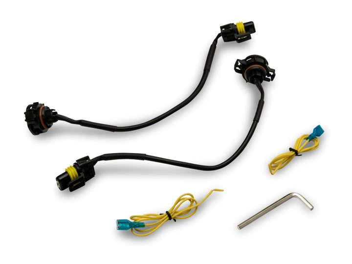 Raxiom 07-22 Jeep Wrangler JK/JL Axial Series LED Fog Lights - Bull Strap