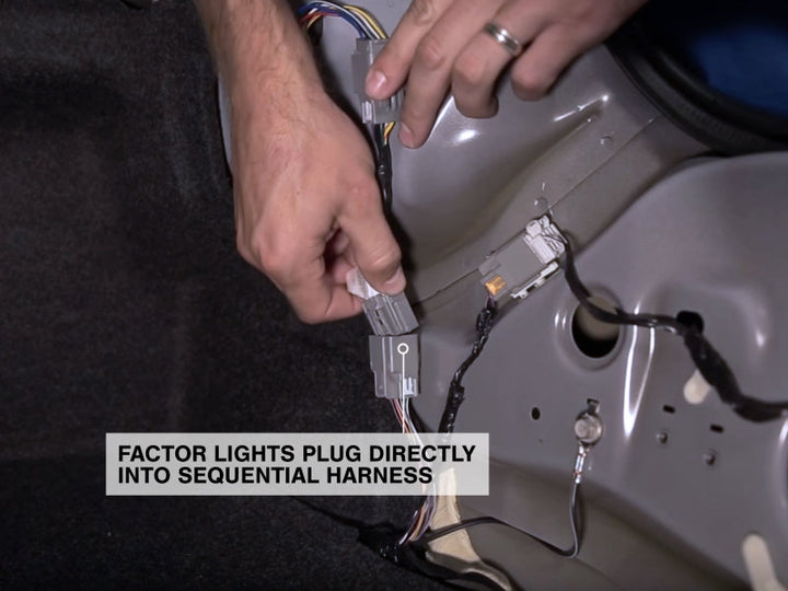 Raxiom 10-22 Ford Mustang Tail Light Sequencer (Plug-and-Play) - Bull Strap
