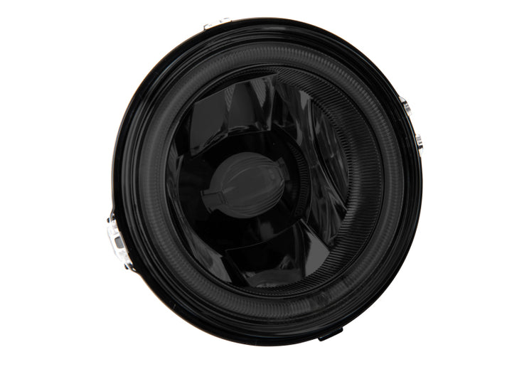 Raxiom 13-14 Ford Mustang GT CCFL Halo Fog Lights (Smoked) - Bull Strap