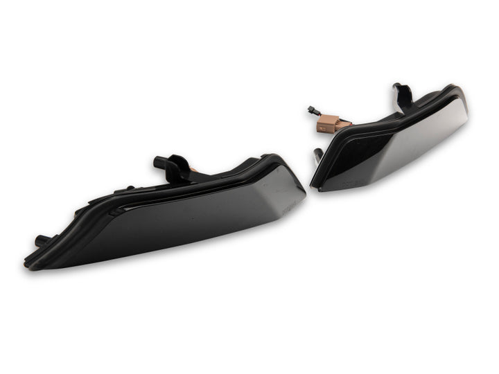 Raxiom 15-17 Ford Mustang Axial Series LED Sequential Turn Signals (Smoked) - Bull Strap