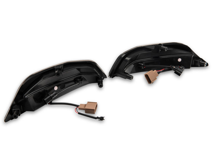 Raxiom 15-17 Ford Mustang Axial Series LED Sequential Turn Signals (Smoked) - Bull Strap
