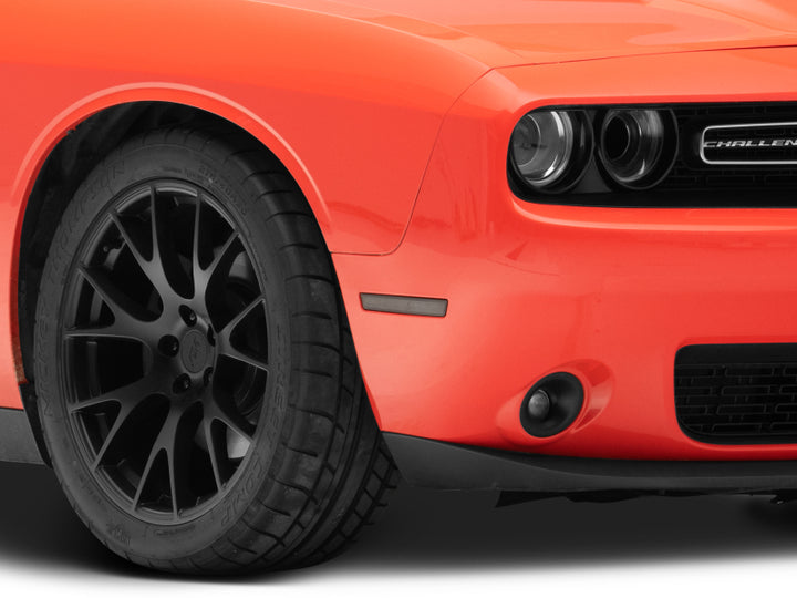 Raxiom 15-22 Challenger Excluding Widebody Axial Series LED Side Marker Lights (Smoked) - Bull Strap