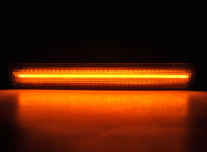 Raxiom 15-22 Challenger Excluding Widebody Axial Series LED Side Marker Lights (Smoked) - Bull Strap